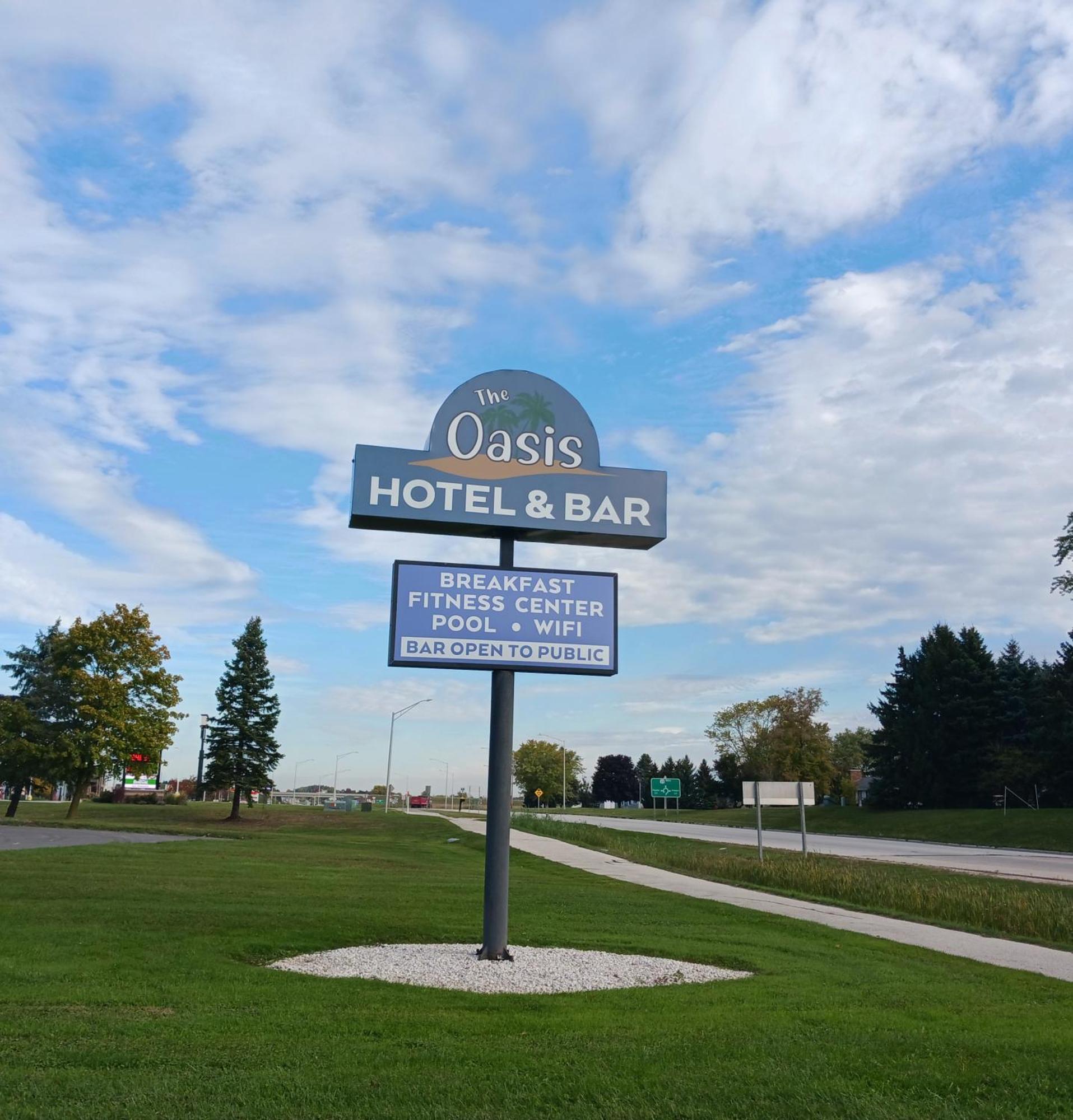 The Oasis Hotel & Bar Sheboygan Falls Eksteriør bilde